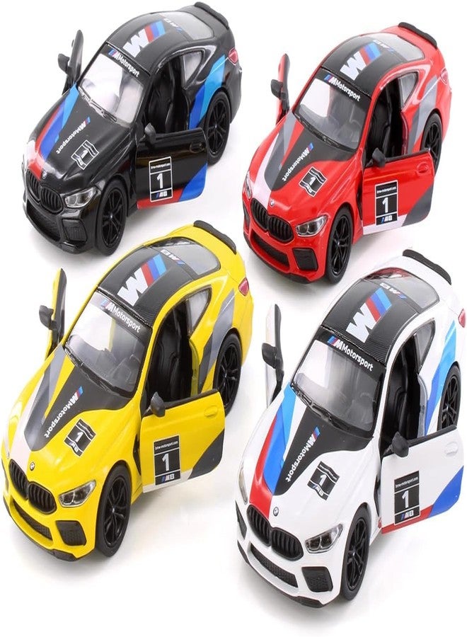 Mayatra's Kins Mart BMW M8 Competition Coupe 1:38 Scale Diecast Sports Car Model - Limited Edition Collectible (Yellow) - Image 3